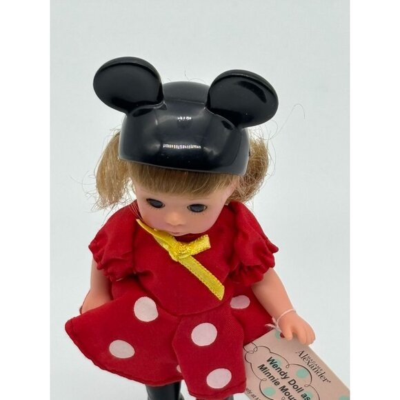 Madam Alexander Wendy Doll as Minnie Mouse Toy Original Packaging McDonalds 2004 - Picture 6 of 14